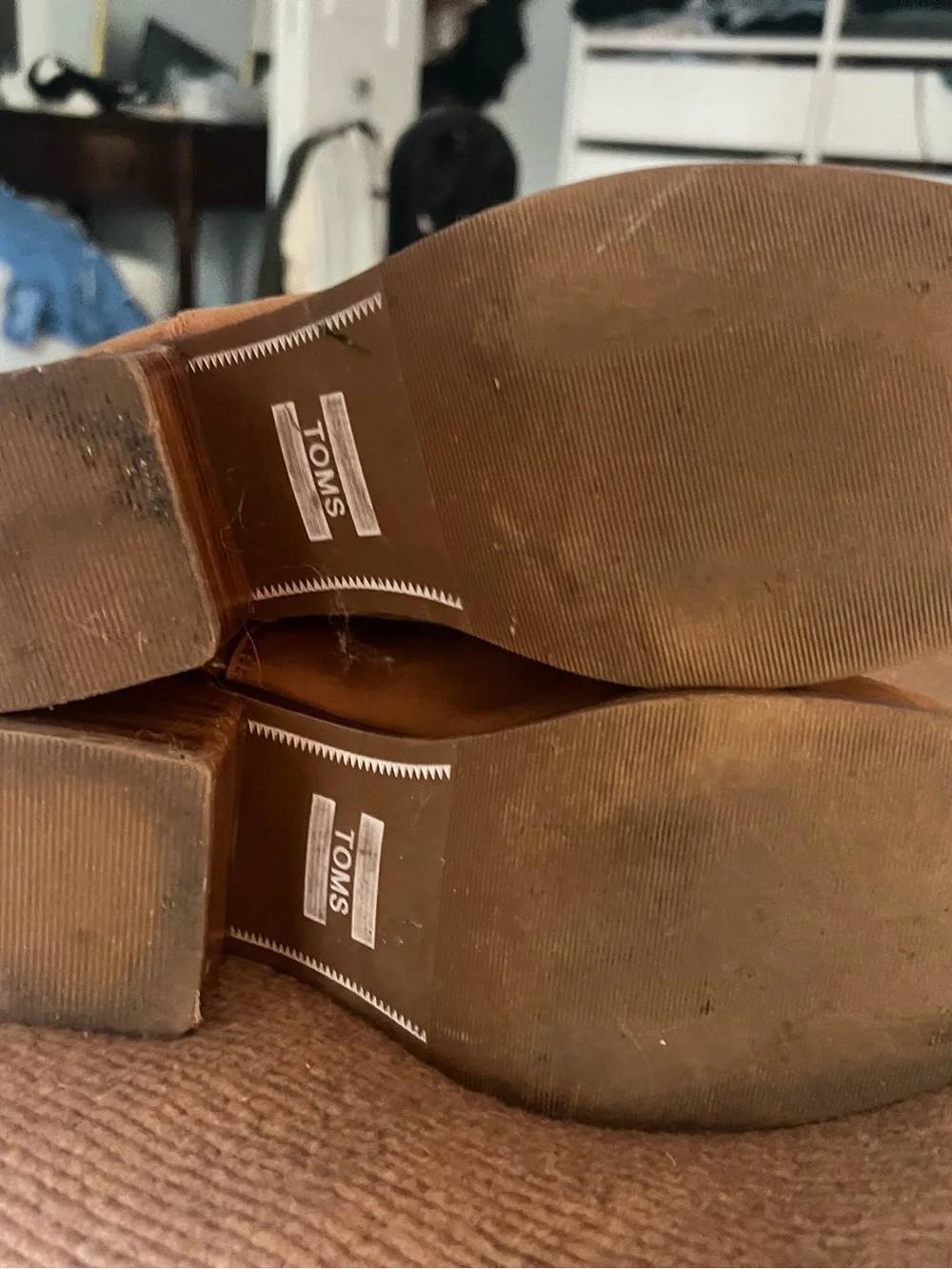 TOMS heeled booties